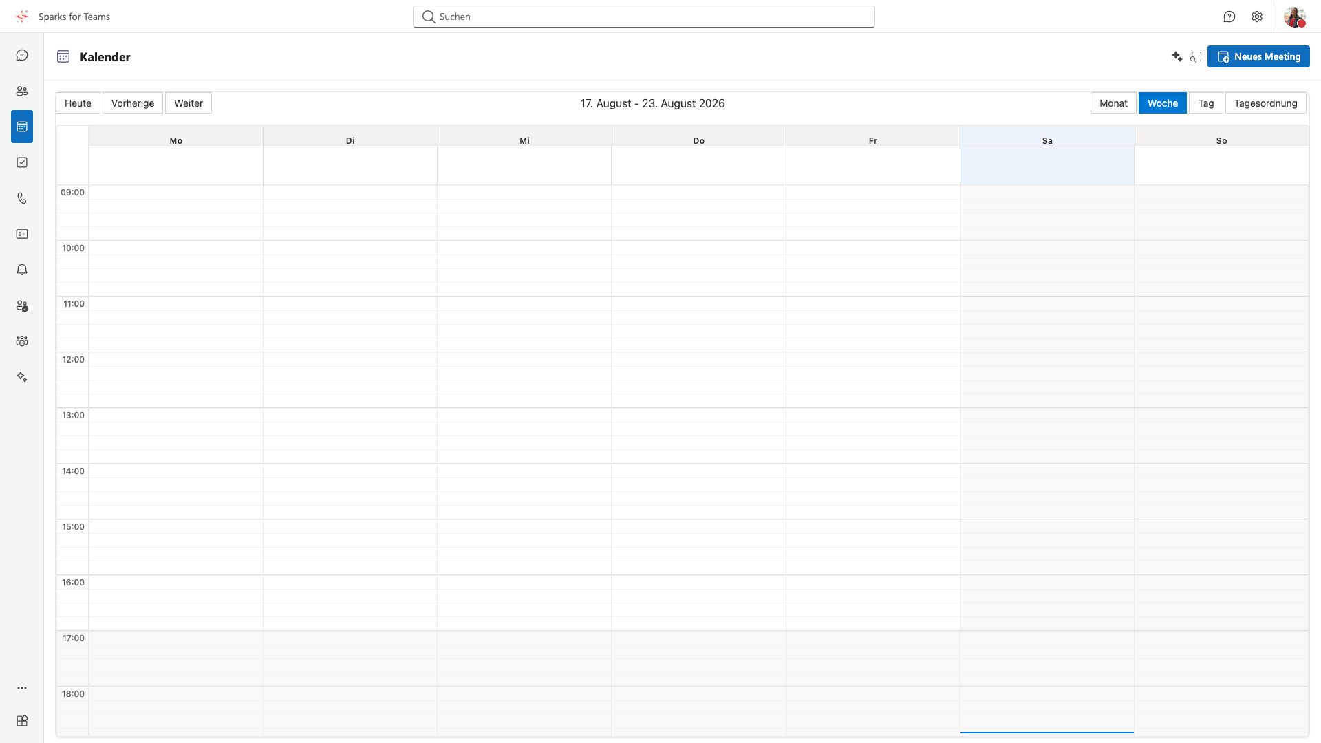 Kalender Monatsansicht