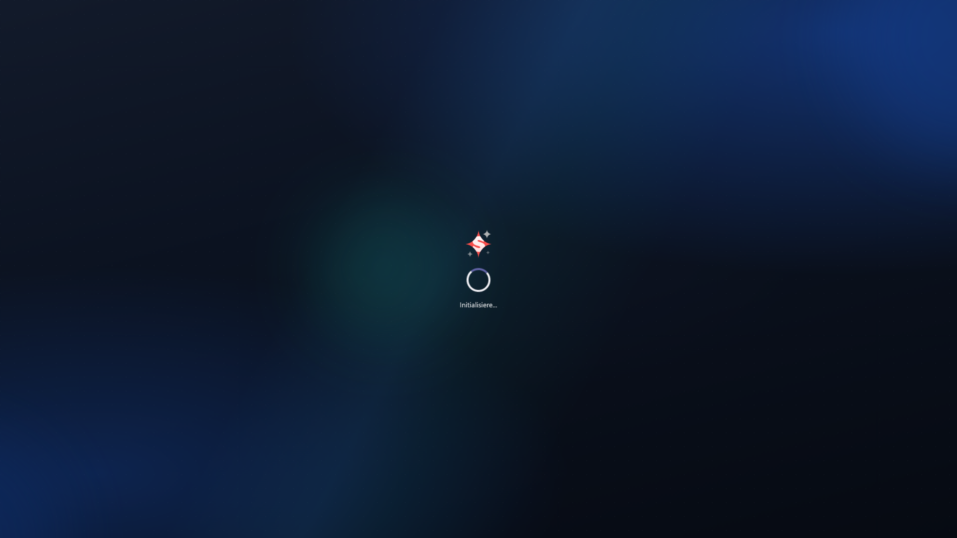Login-Bildschirm