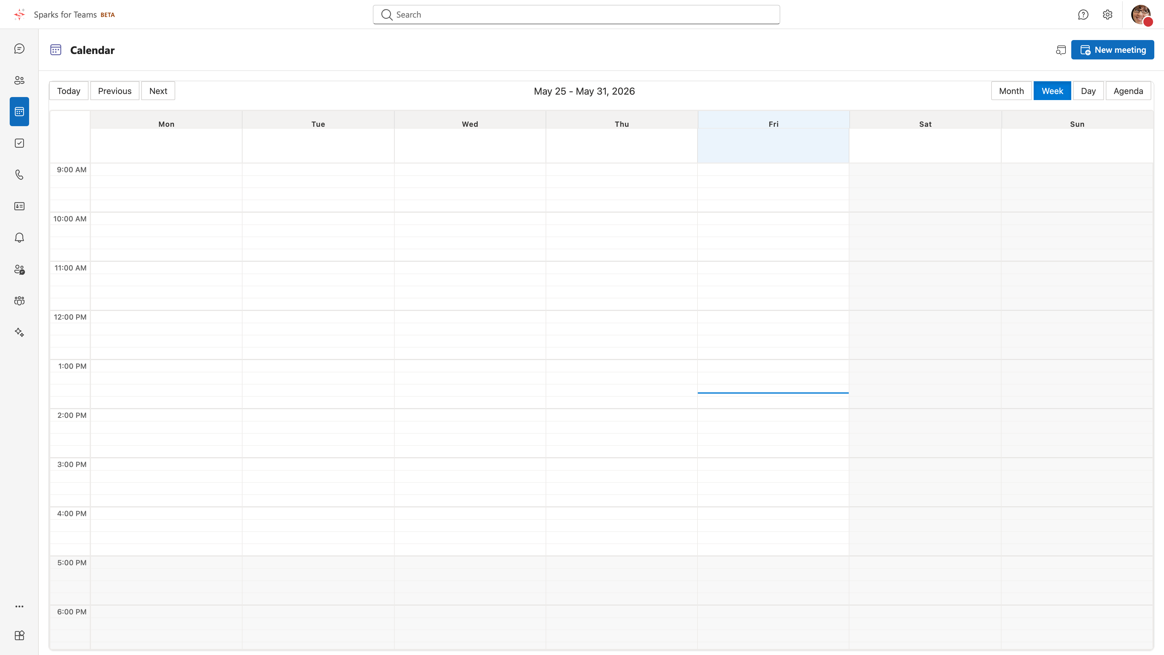 Calendar Month View