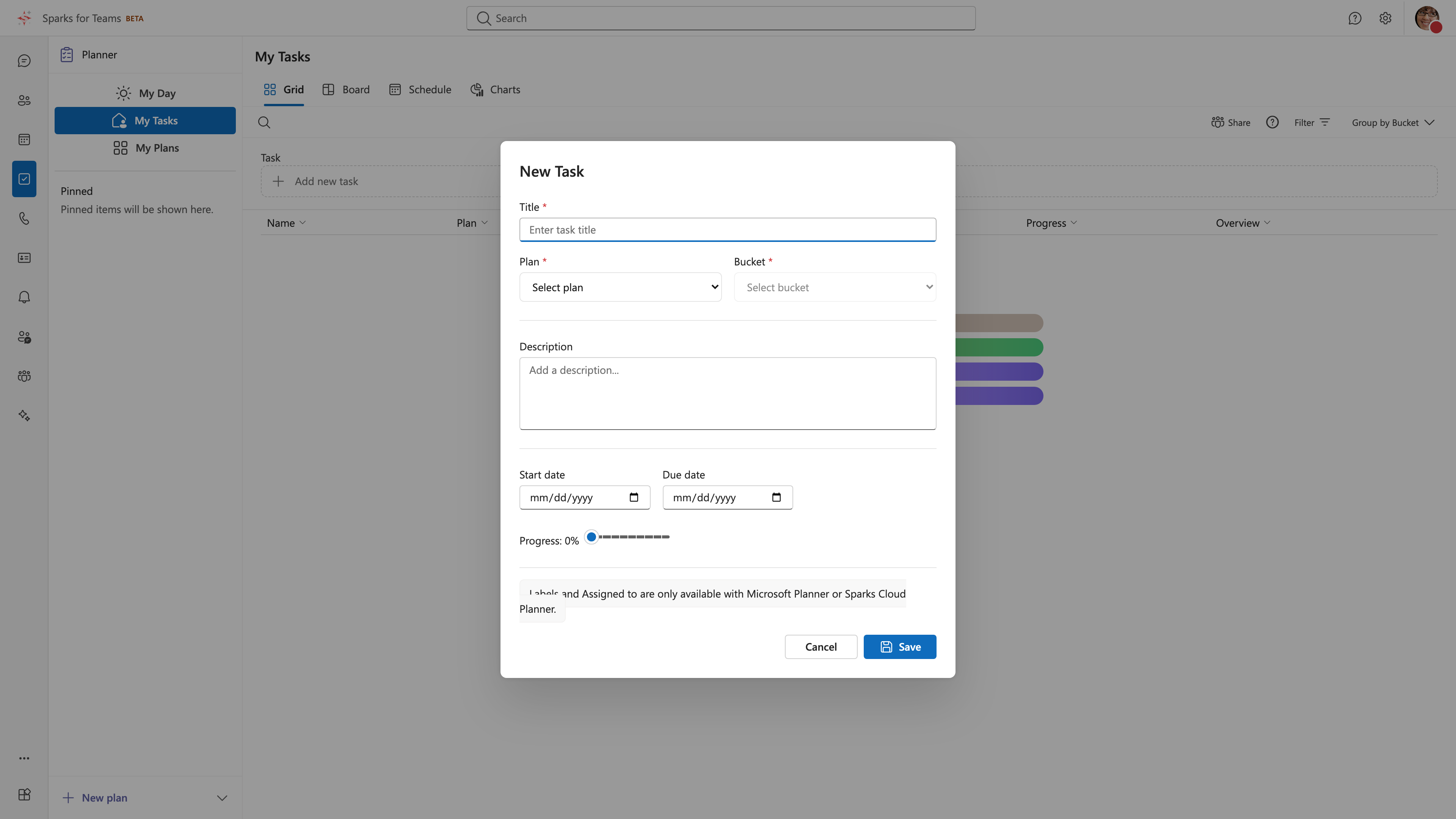 Create task